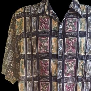 Tori Richard for Norm Thompson cotton Aloha shirt L